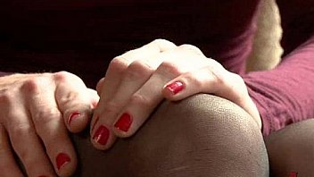 Submissive red head fucked in the ass