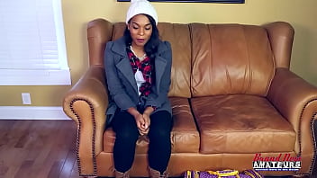 Stunning brunette skylar gives a bj and gets her pussy fingered and fucked