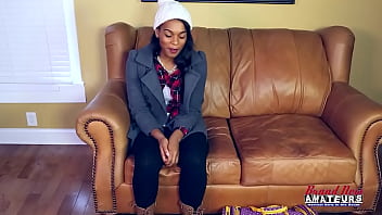 Stunning brunette skylar gives a bj and gets her pussy fingered and fucked