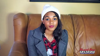 Stunning brunette skylar gives a bj and gets her pussy fingered and fucked