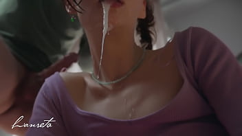 Oral creampie compilation she loves take cum deep in her throat amateur lanreta