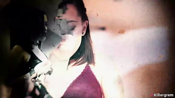 Killergram juan makes zoe doll moan in pleasure as he fucks her from side finishing her off with a big load on her pussy