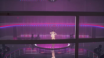 Kancolle ship bismarck wearing bunny suit and dances for the crowd