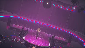 Kancolle ship bismarck wearing bunny suit and dances for the crowd