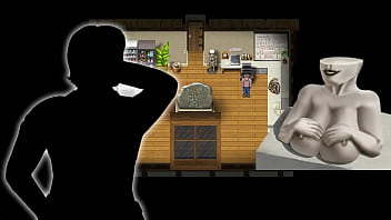 Getting a titjob and blowjob from marble a silent statue