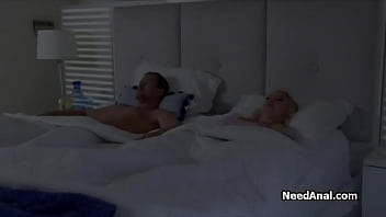 Straight to the ass with blonde beauty