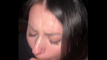 Big dose for her throat swallow and gagging Big dose for her throat swallow and gagging