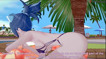 Valentine nurse on bikini footjob and bj 1 skullgirls full & pov movie on sheer & fantasyking3