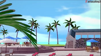 Valentine nurse on bikini footjob and bj 1 skullgirls full & pov movie on sheer & fantasyking3