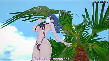 Valentine nurse on bikini footjob and bj 1 skullgirls full & pov movie on sheer & fantasyking3