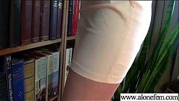 Alone horny girl love sex toys for masturbation clip 19