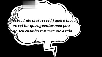 Gozando dentro do cú da marge
