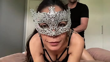 He fucks my ass while i stare at you