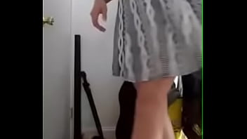 My girlfriend flashing first time