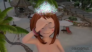 Uraraka growth breast expansion