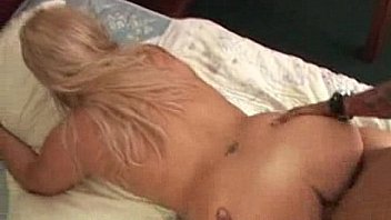 A chubby chick gets swallowed and fucked