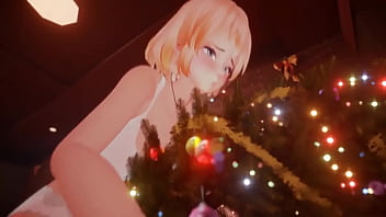 Christmas giantess growth
