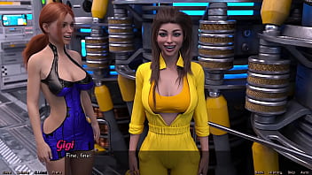 Stranded in space #99 petite brunette & big tits red head wants a anal threesome