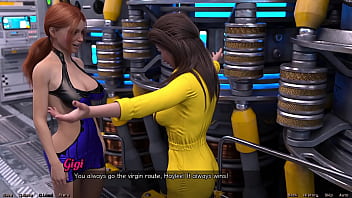 Stranded in space #99 petite brunette & big tits red head wants a anal threesome