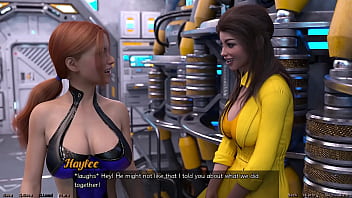 Stranded in space #99 petite brunette & big tits red head wants a anal threesome