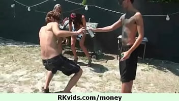 Girl needs to pay back her debts 7