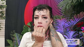 90 pound inked slut cc doll loves to get fucked up the ass