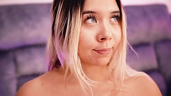 Sexy blonde with a body ready to fuck needs a cock to calm her down