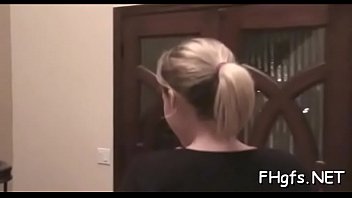 Sex appeal sweetie exposes cherry for fuck