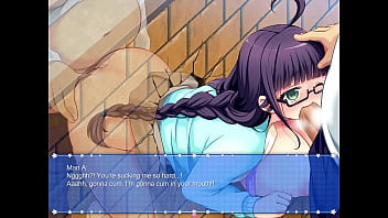 Hentai girl cheats on boyfriend