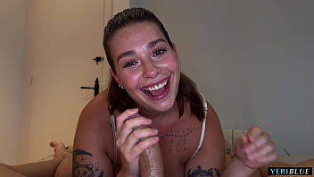 Full video yael triplex sucks and ride my cock with her big ass facial cumshot