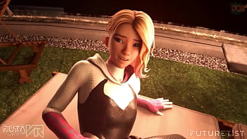 Spidergwen futanari