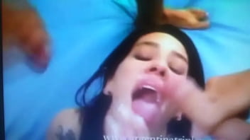 Lara tragone corrida facial