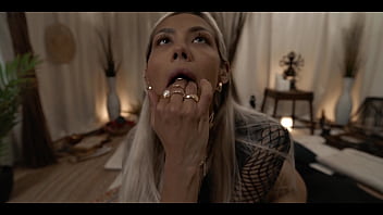 Squirting whore gives full control to creepy man with voodoo doll