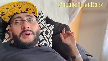 After meeting her some time ago my friend's whore visits me only to get my semen for her mouth