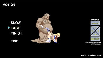 Blonde chick gets fucked by ogres