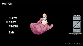 Blonde chick gets fucked by ogres