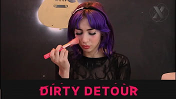 Real couple have hard sex putting the entire cock in the throat without mercy