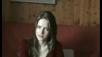 Sexy brunette teasing on cam