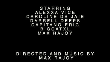 Alexxa vice & caroline de jaie 4 on 2 vaginal fisting no pee