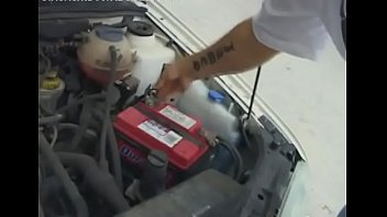 Ramming lewd girl's fur pie