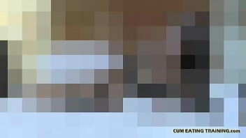 Cei cum eating instructions and femdom vids
