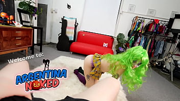 What a pretty joker slut visting as on halloween beautiful babe