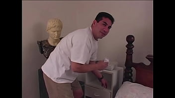 Zoe strips & spanks her bfs man for sniffing her panties