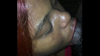 She eats the whole dick