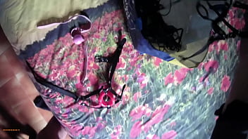 Preview milf tied to a chair mouth fucked with ring gag and throatpie pov