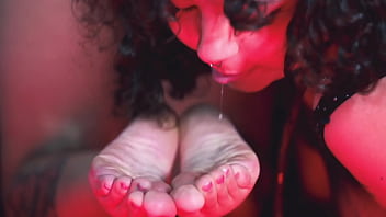 Chubby Lesbian Brunettes Lick Feet And Tickle thumbnail