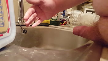 Pissing on my hand again