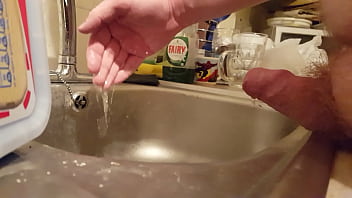 Pissing on my hand again