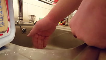 Pissing on my hand again