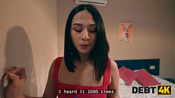 Debt4k roxy muray with small natural tits was caught smoking cigarettes in her room